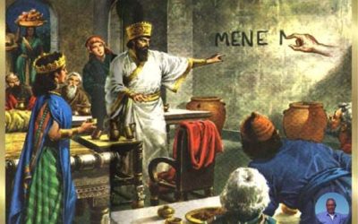 பெல்ஷாத்சார்’ நீ தராசிலே நிறுக்கப்பட்டு குறையக் காணப்பட்டாய்